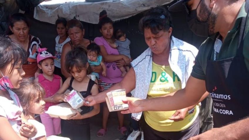 Dan apoyos a personas en situación de calle