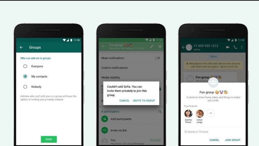 ¡Adiós a los grupos de Whatsapp! Está función pedirá tu autorización antes de agregarte