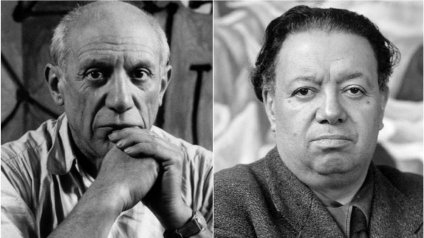 Pablo Picasso y Diego Rivera: De grandes amigos a eternos rivales por plagio de ésta obra