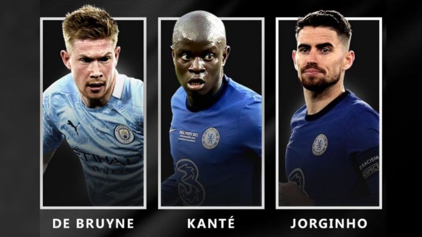 ¡Sin Messi, ni Cristiano Ronaldo! UEFA nomina a Kevin De Bruyne, Kanté y Jorginho al Jugador del Año