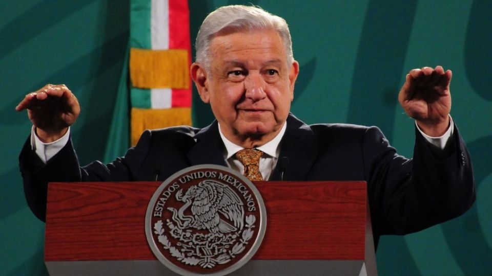 López obrador durante su conferencia matutina. FOTO: Cuartoscuro