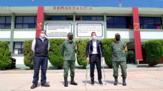 Ejército Mexicano y Gobierno de Oaxaca banderazo de salida a brigadas del Plan de Vacunación contra el COVID-19 en zonas rurales