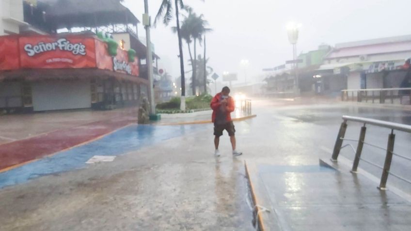 Activan alerta roja en Veracruz ante pronta llegada de huracán Grace