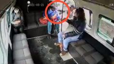 Chofer de combi en Naucalpan intenta huir ante atraco y le disparan: VIDEO VIRAL