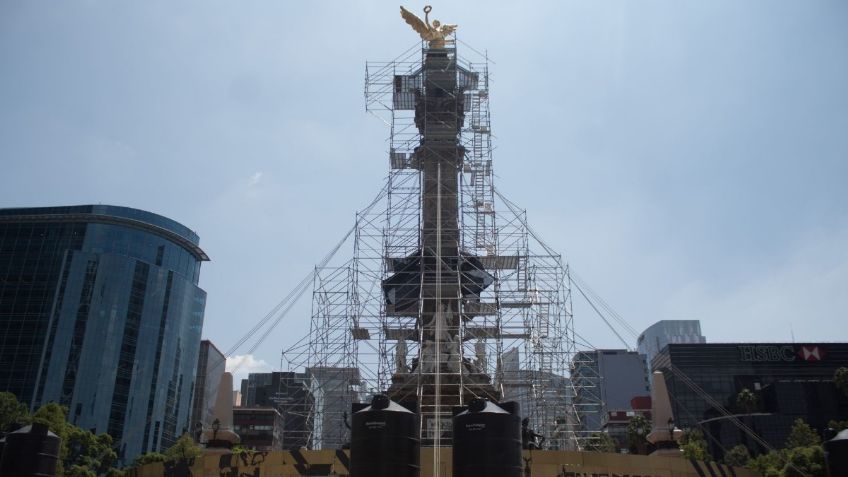 Ángel de la Independencia podría estar listo para celebración de fiestas patrias