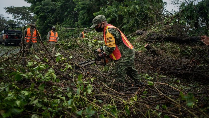 Deja Grace 29 derrumbes menores en sierra de Querétaro y 10 árboles caídos