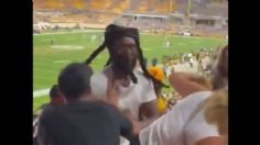 Indignante video: aficionado de Steelers golpea a mujer que lo abofeteó