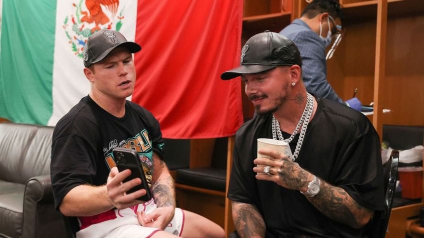 ¡Más que amigos, HERMANOS! J Balvin manda emotivo mensaje de buenos días a Canelo Álvarez