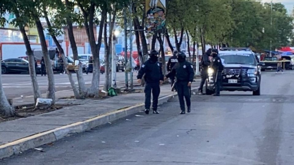 Imagen de la zona del crimen. Foto: Twitter @carlosmartinh