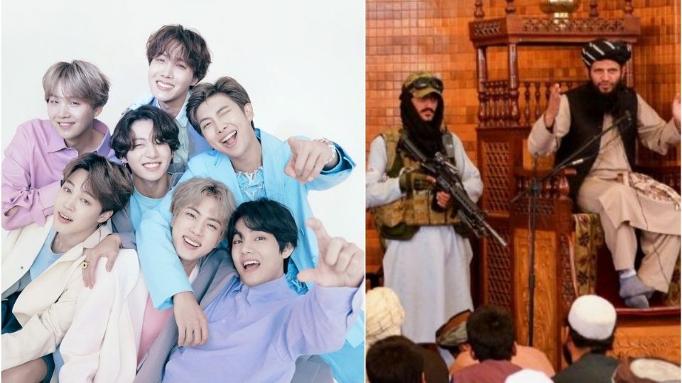 Las nuevas leyes de los talibanes prohibirían escuchar a bandas como BTS Foto: Especial/ AFP