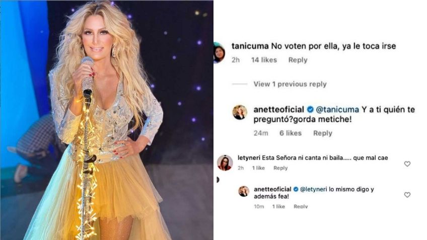 Anette Cuburo responde con groserías a su “haters” tras críticas en Quiero Cantar