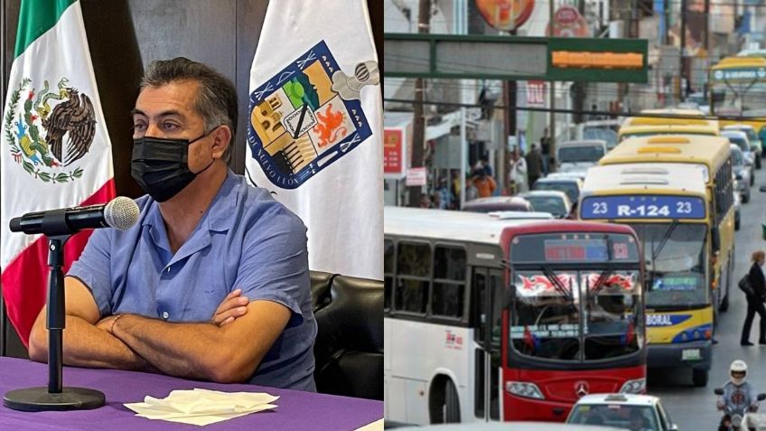 No habrá alza en tarifas del transporte en Nuevo León, asegura "El Bronco"