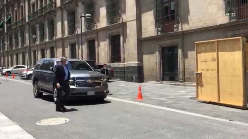 Gobernador de Tabasco llega a Palacio Nacional; especulan que podría ocupar la Segob