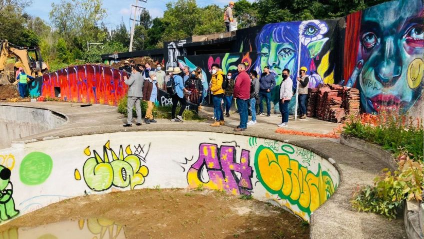 Skate Park de Chapultepec no será solo para patinar; CDMX también reforestará la zona: FOTOS