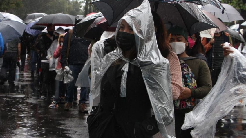 ¿A qué hora va a llover en la CDMX este 27 de agosto?