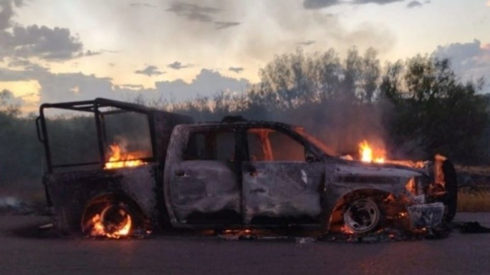 El ataque fue realizado por sujetos armados que viajaban en alrededor de 30 camionetas. Foto: Especial