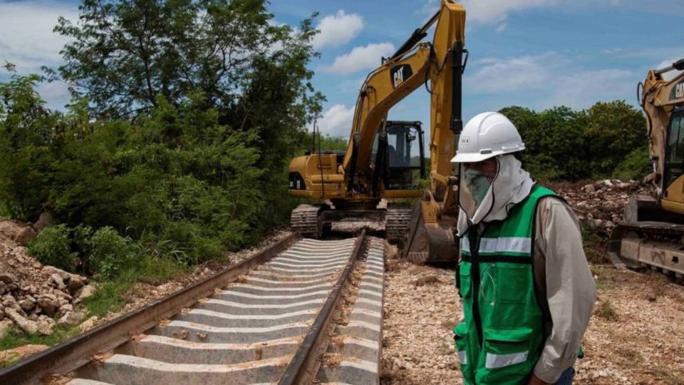 Las obras del Tren Maya sufrirán una modificación en su trazo en la parte de Campeche. Foto: Archivo