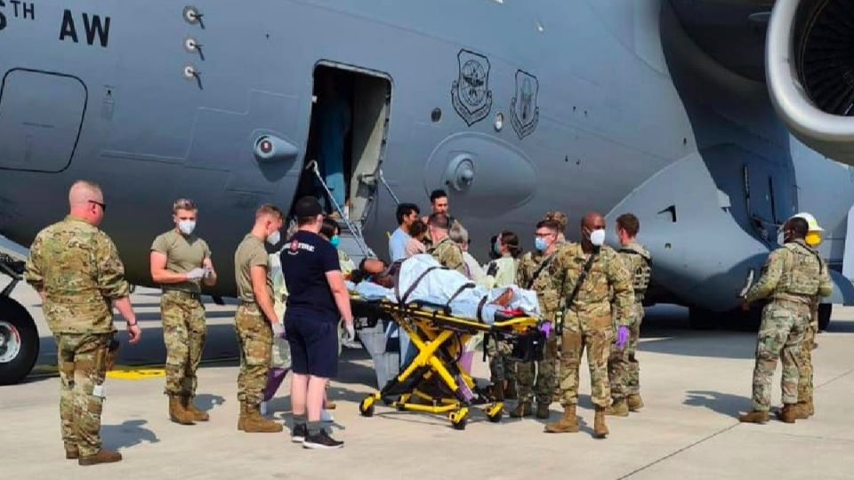 Al menos tres bebés han nacido durante la operación de evacuación de Afganistán. Foto: Twitter, @AirMobilityCmd