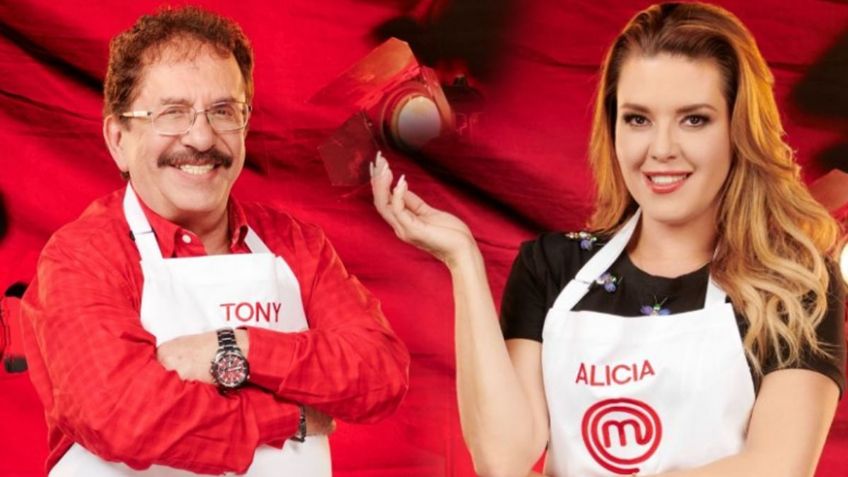 MasterChef Celebrity: Alicia Machado y Tony Balardi se besan ¡Encienden la pantalla! FOTO