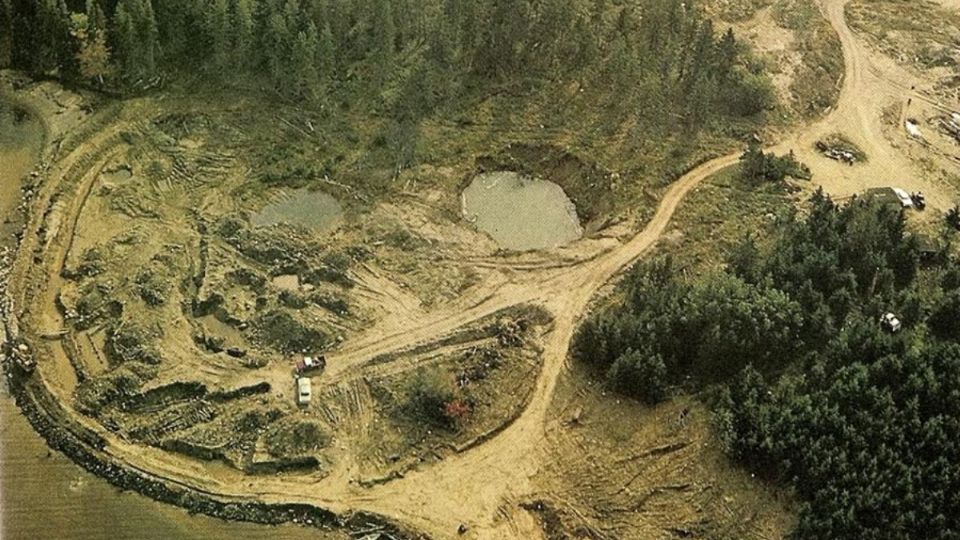 El pozo del dinero se ubica exactamente al sur de la Isla del Roble en Nueva Escocia, Canadá. Foto: crystalinks.com