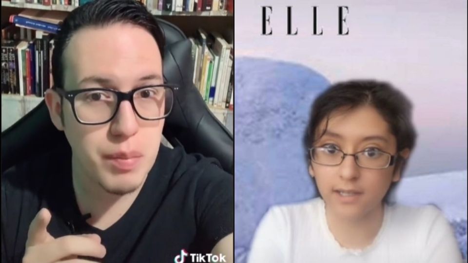 Adrián Chávez Pérez, escritor, traductor y profesor, se pronunció en TikTok. Foto: Video