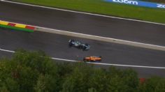 Fórmula 1: Así fue el aterrador choque de Lando Norris, principal rival de Checo Pérez, en el GP de Bélgica