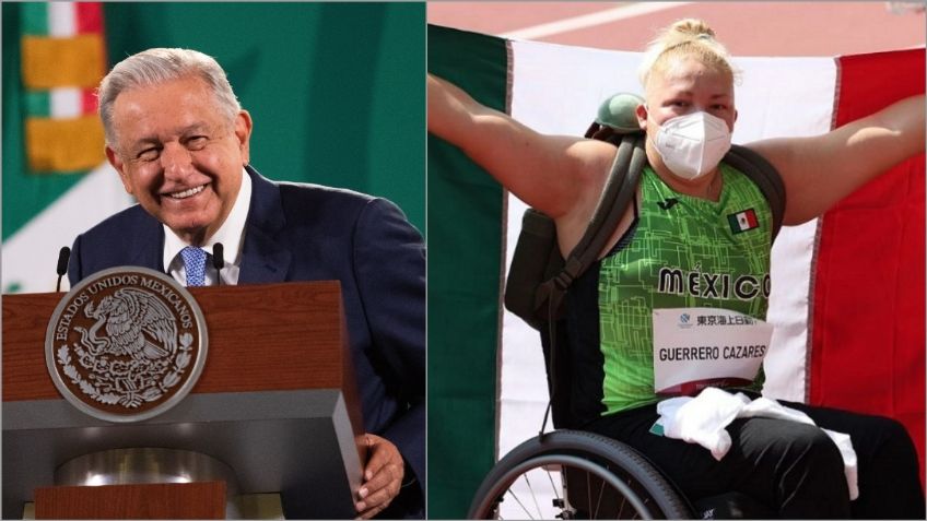 "¡Son orgullo nacional!": AMLO felicitó a los deportistas paralímpicos que SÍ están ganando medallas