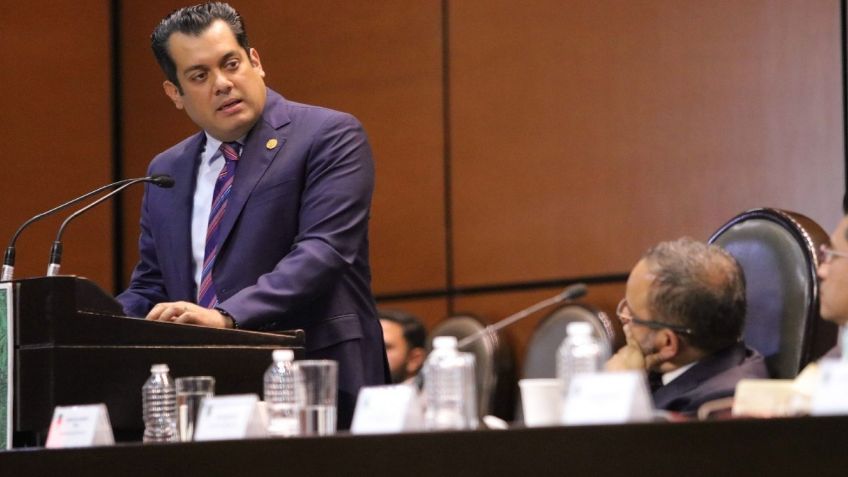 Toma protesta Sergio Gutiérrez Luna como presidente de la Mesa Directiva de la Cámara de Diputados