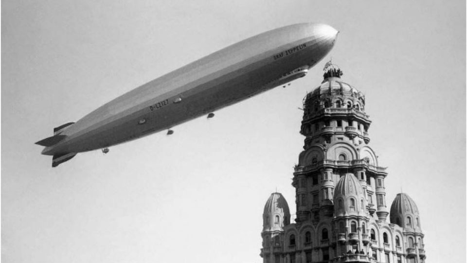 El Graf Zeppelin fue en su momento una obra de la ingeniería aeronáutica 
Foto: Instagram