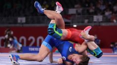 Jane Valencia cae ante la rusa Valeria Koblova en la competencia de lucha olímpica | Tokio 2020