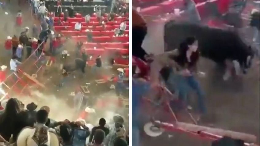 Toro embiste a personas en jaripeo celebrado en Michoacán, deja 10 heridos: VIDEO