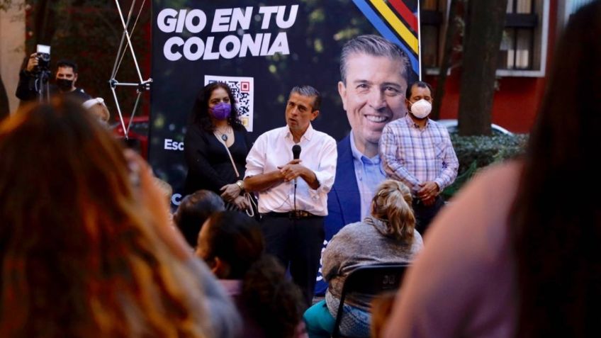 Coyoacán se ganó con legalidad y con voluntad ciudadana: Giovanni Gutiérrez