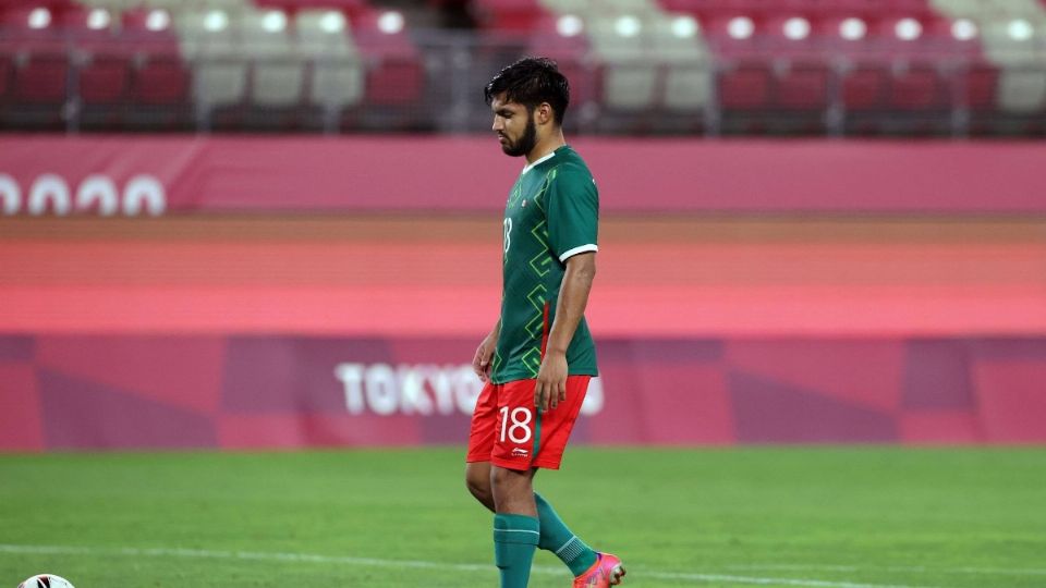 El jugar de la selección olimpica Eduardo Aguirre. Foto: Reuters