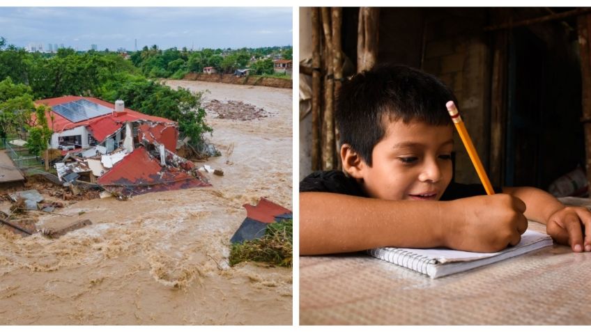 SEP: Suspenden regreso a clases presenciales en 5 estados por tormenta Nora | MAPA