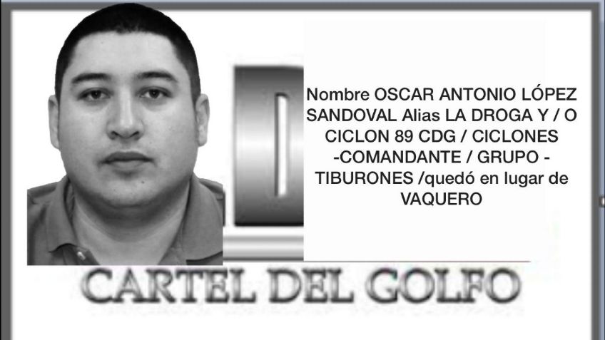 Cae Óscar López, integrante del Cártel del Golfo y presunto asesino de 19 personas en Reynosa