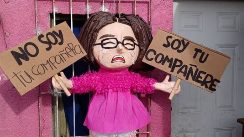 ¡Piñate! Crean piñata por la polémica de "compañere"; ¡Sin miede al éxite!