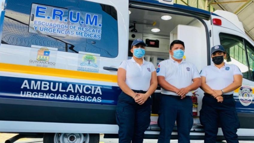 Personal de rescate recibió curso de capacitación en materia de salvamento, en el ERUM