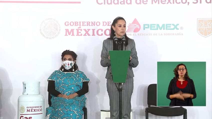 AMLO y Sheinbaum dan banderazo al Gas Bienestar en CDMX: "Es un día histórico"