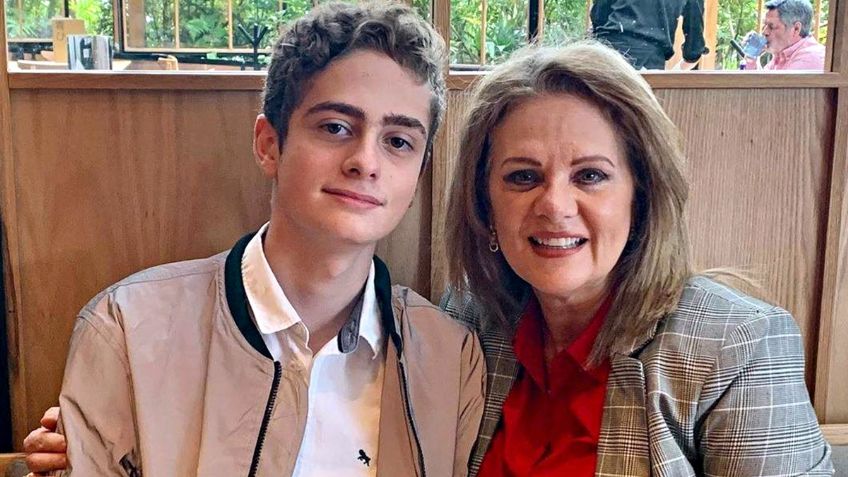 Erika Buenfil asegura que es una madre exigente con Nicolás