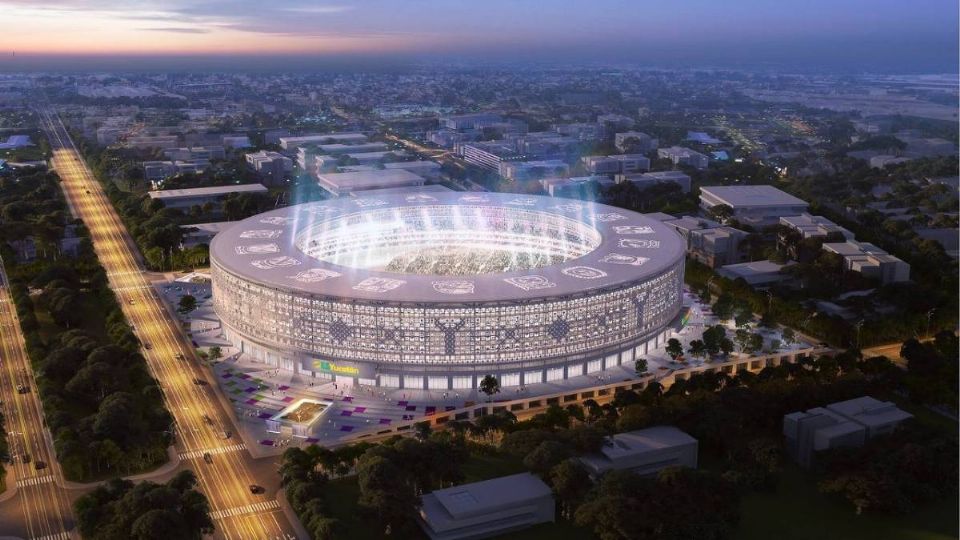 Yucatán tendrá el estadio más moderno de Latinoamérica (Foto: Especial)