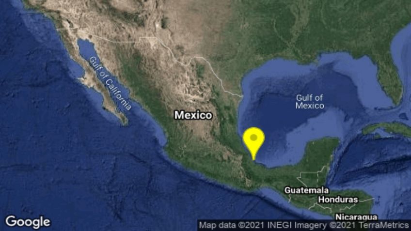 Sismo de magnitud 4.9 despertó a veracruzanos este miércoles