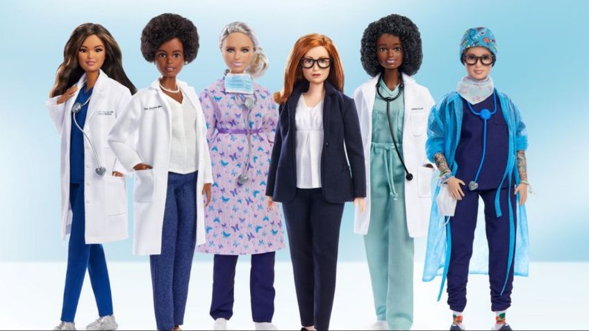 Barbie se suma a la lucha contra Covid-19; lanzan nueva colección de profesionales de la salud