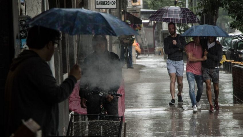 ¿A qué hora va a llover en la CDMX este 5 de agosto?