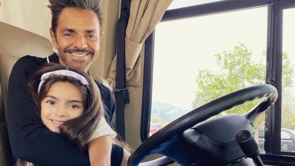 El comediante Eugenio Derbez compartió algunos de los momentos que ha disfrutado con su hija menor Aitana. Foto: Instagram