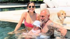 Gianluca Vacchi, el sexy sugar daddy italiano, se rapa el nombre de su bebé y así luce