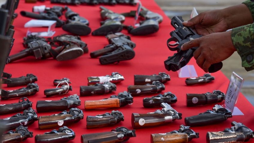 Relaciones Exteriores busca indemnización de 16 mil millones de dólares por tráfico ilegal de armas de EU a México