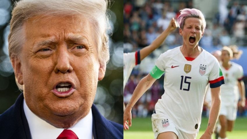 Donald Trump arremete contra selección femenil de fútbol de EU; las llama "maniáticas de izquierda"