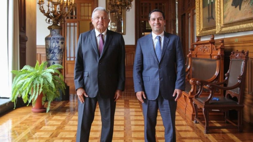 Analizan Mauricio Vila y AMLO proyectos a favor de Yucatán