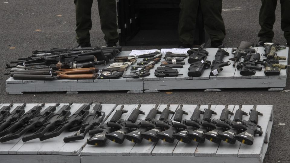 El trafico de armas es uno de los factores que genera valencia en México y Latino América. FOTO: ESPECIAL