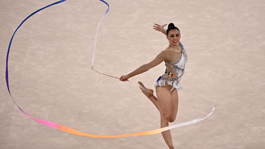 Rut Castillo, primera mexicana en participar en gimnasia rítmica, concluye en el sitio 22 en Tokio 2020